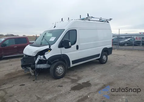 2023 Ram Promaster 1500 High Roof 136 Wb z USA, uszkodzony, nr VIN 3C6LRVBG3PE513651